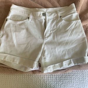 White shorts